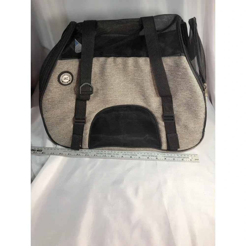 AKC Pet Carrier Ultra Comfort Up To 15Lbs 19x10x13